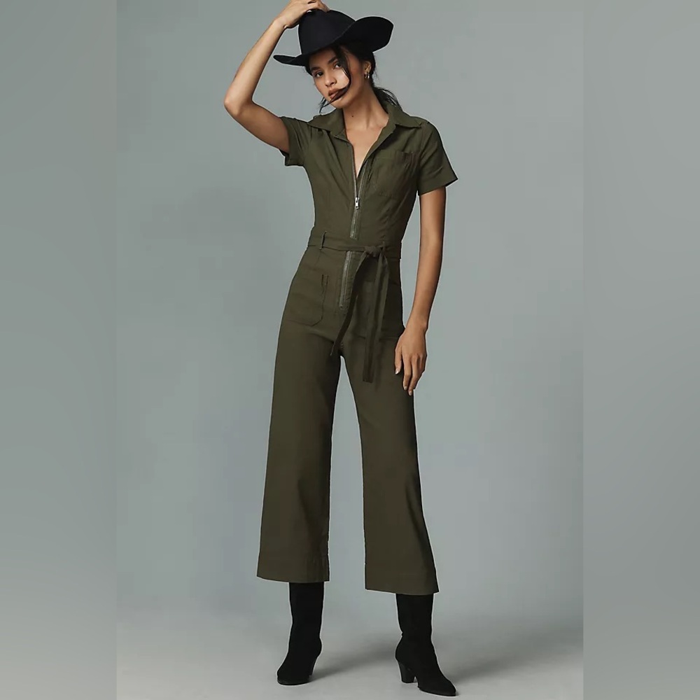 Maeve Colette Weekend Jumpsuit - Green